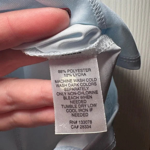 Lucky In Love Women’s Tennis Mesh Polo size Large - Picture 6 of 6